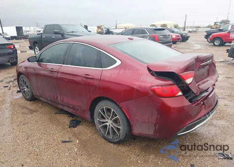 2016 Chrysler 200 Limited z USA, uszkodzony, nr VIN 1C3CCCAB9GN172695